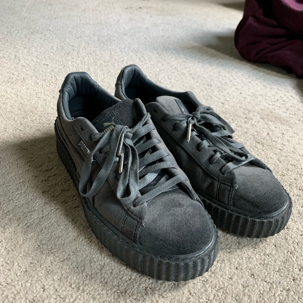 Rihanna FENTY puma creepers, gray